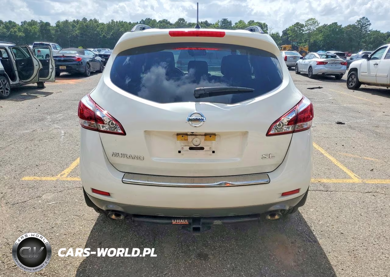 2014 Nissan Murano Sl VIN:JN8AZ1MU6EW420013 - 6