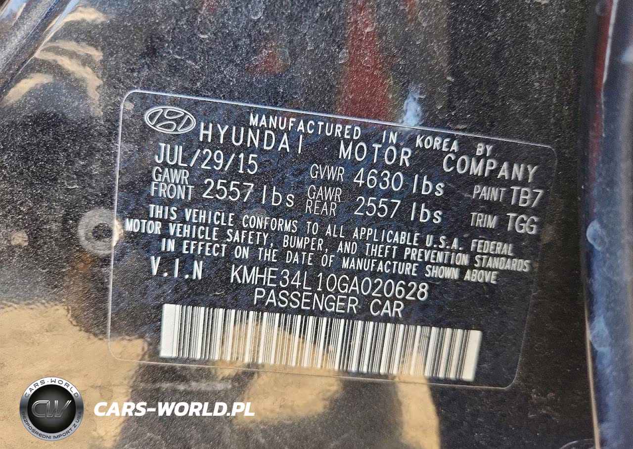 2016 Hyundai Sonata Hybrid Limited VIN:KMHE34L10GA020628 - 12