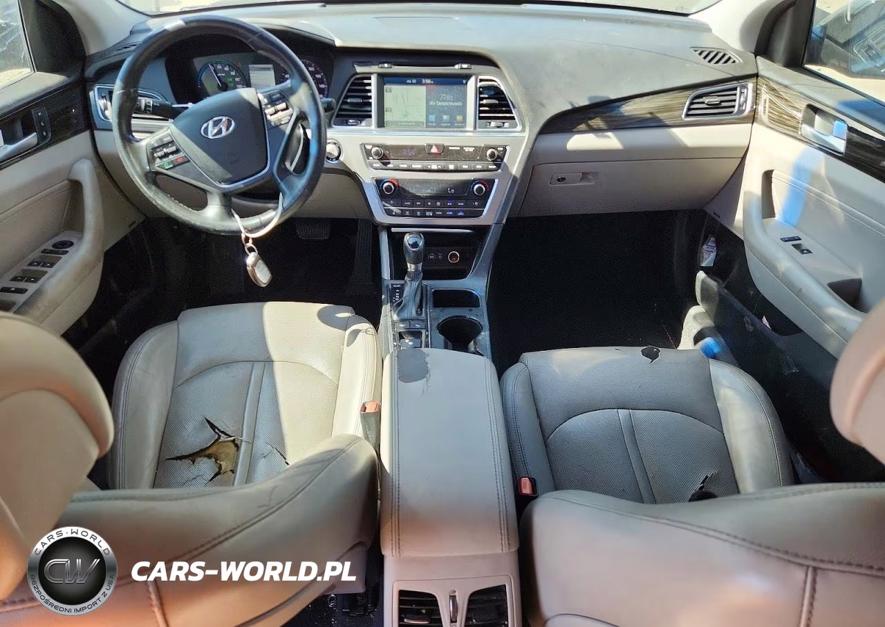 2016 Hyundai Sonata Hybrid Limited VIN:KMHE34L10GA020628 - 8