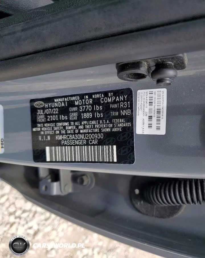 2022 Hyundai Venue Limited VIN:KMHRC8A30NU200930 - 12