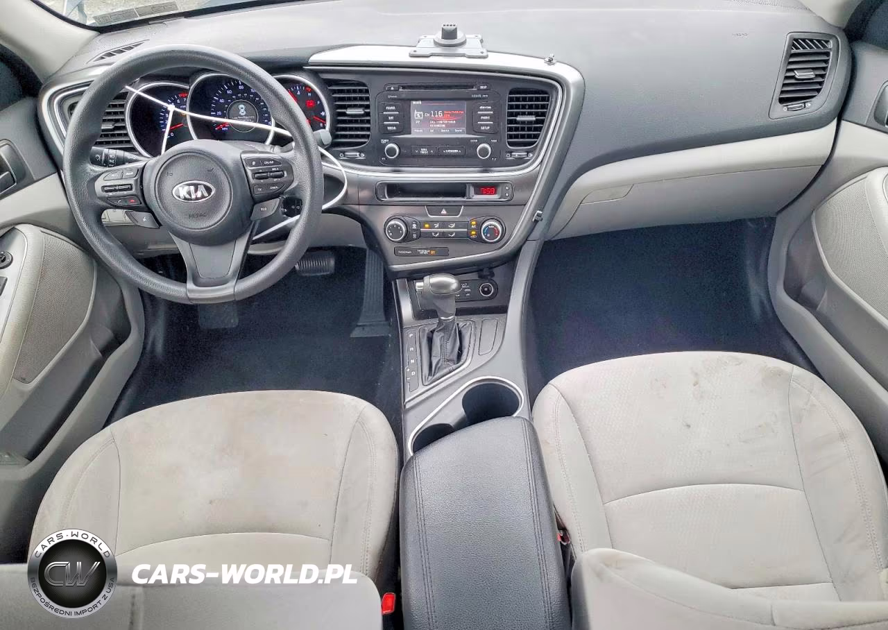 2015 Kia Optima Lx VIN:KNAGM4A77F5662110 - 8