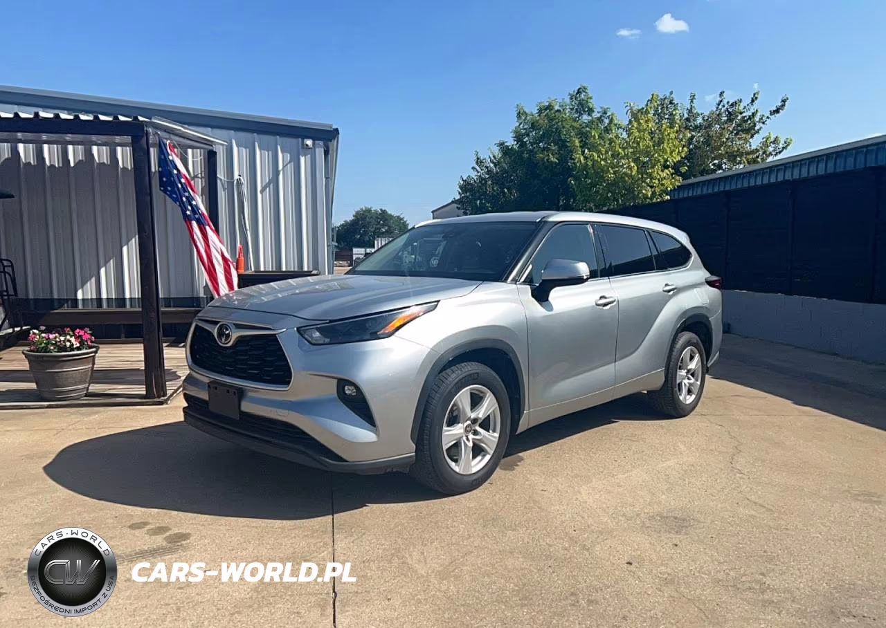 2022 Toyota Highlander Le VIN:5TDZZRAH3NS107358 - 2