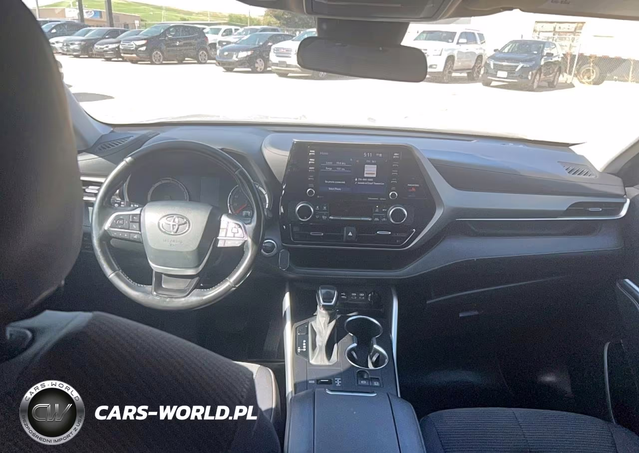 2022 Toyota Highlander Le VIN:5TDZZRAH3NS107358 - 9