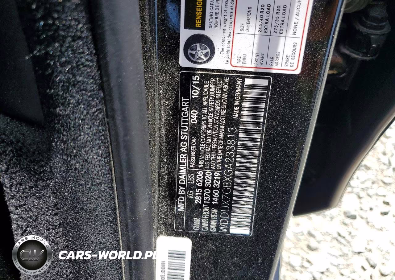 2016 Mercedes-Benz S Mercedes-Maybach S600 VIN:WDDUX7GBXGA233813 - 12