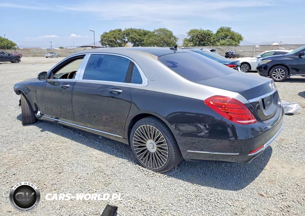 2016 Mercedes-Benz S Mercedes-Maybach S600 VIN:WDDUX7GBXGA233813 - 2
