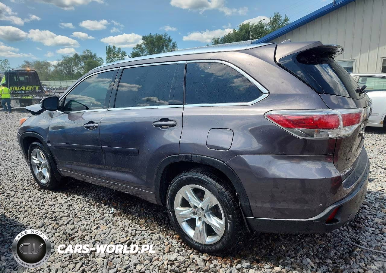 2014 Toyota Highlander Limited VIN:5TDDKRFH2ES006867 - 2