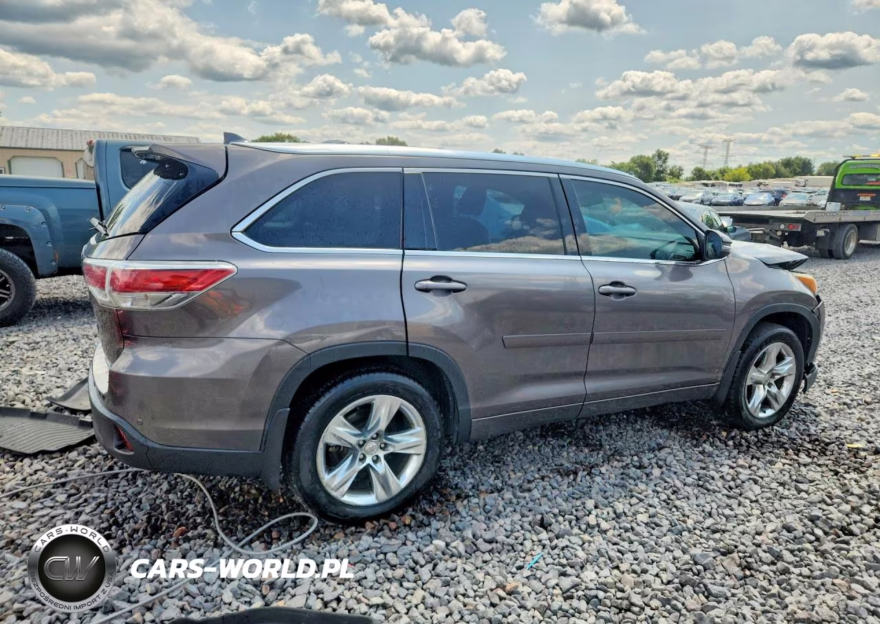 2014 Toyota Highlander Limited VIN:5TDDKRFH2ES006867 - 3