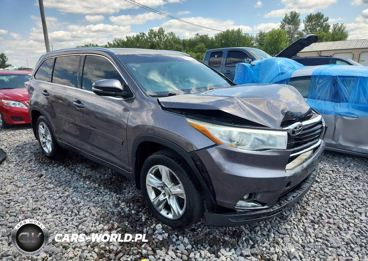 2014 Toyota Highlander Limited VIN:5TDDKRFH2ES006867 - 4