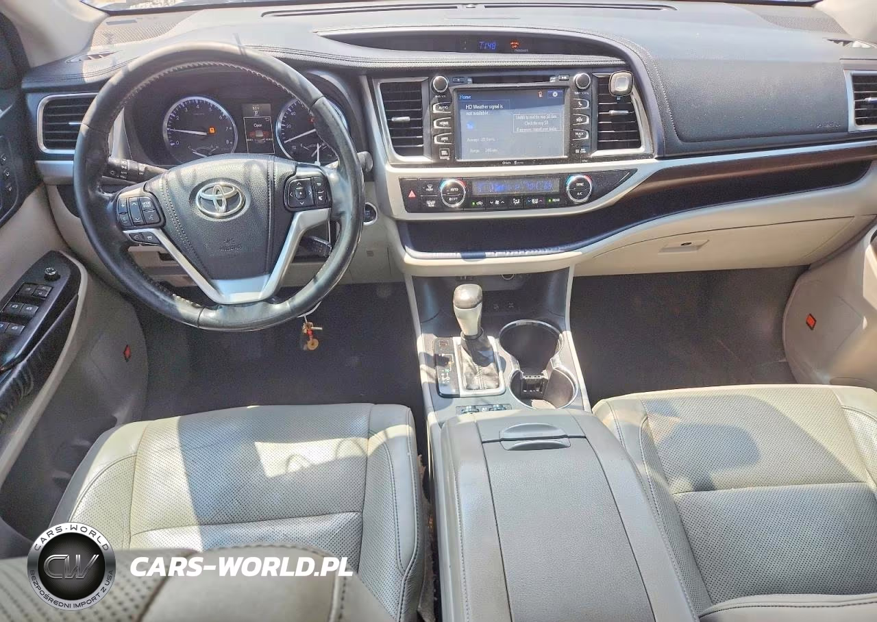 2014 Toyota Highlander Limited VIN:5TDDKRFH2ES006867 - 8