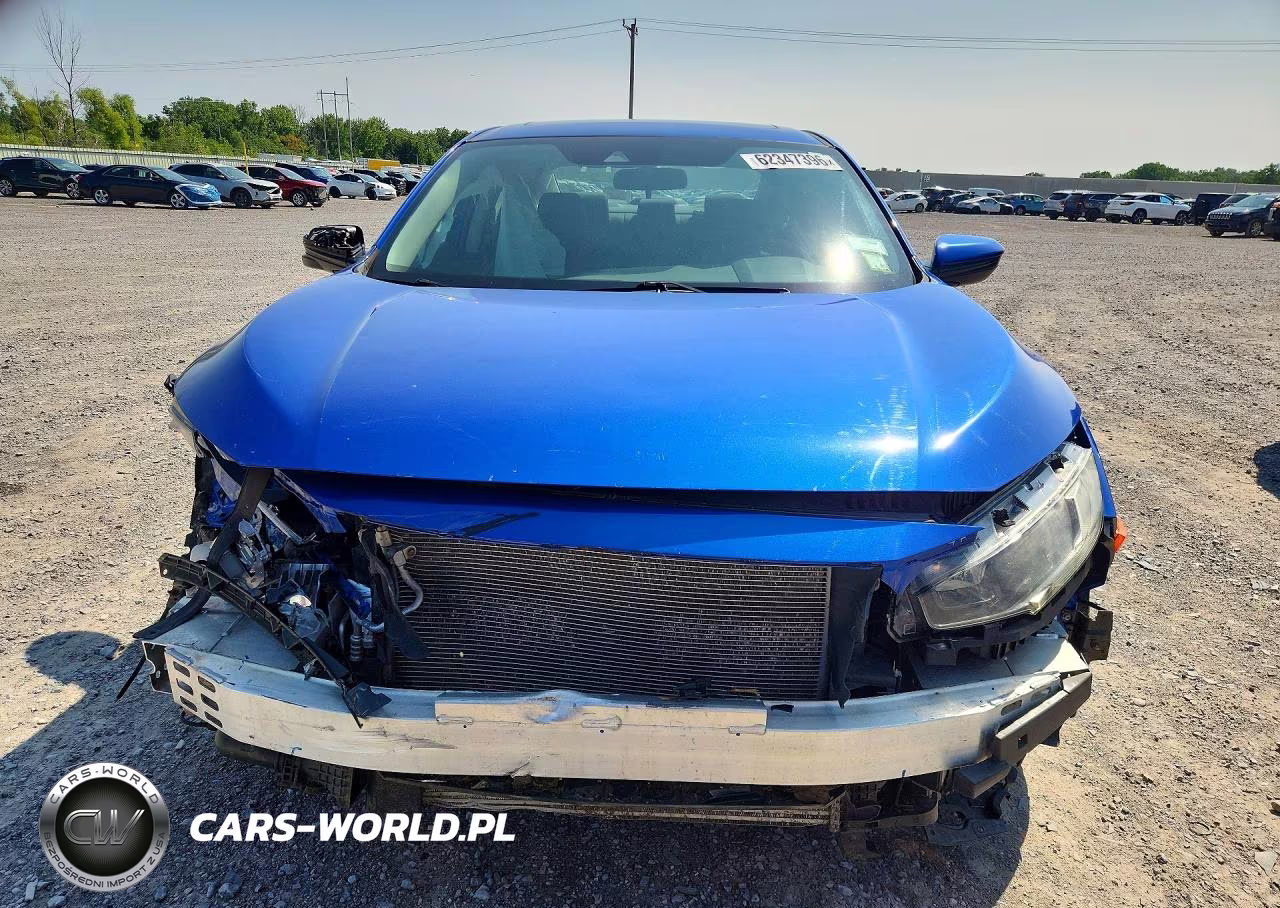 2019 Honda Civic Ex VIN:19XFC1F33KE202768 - 5