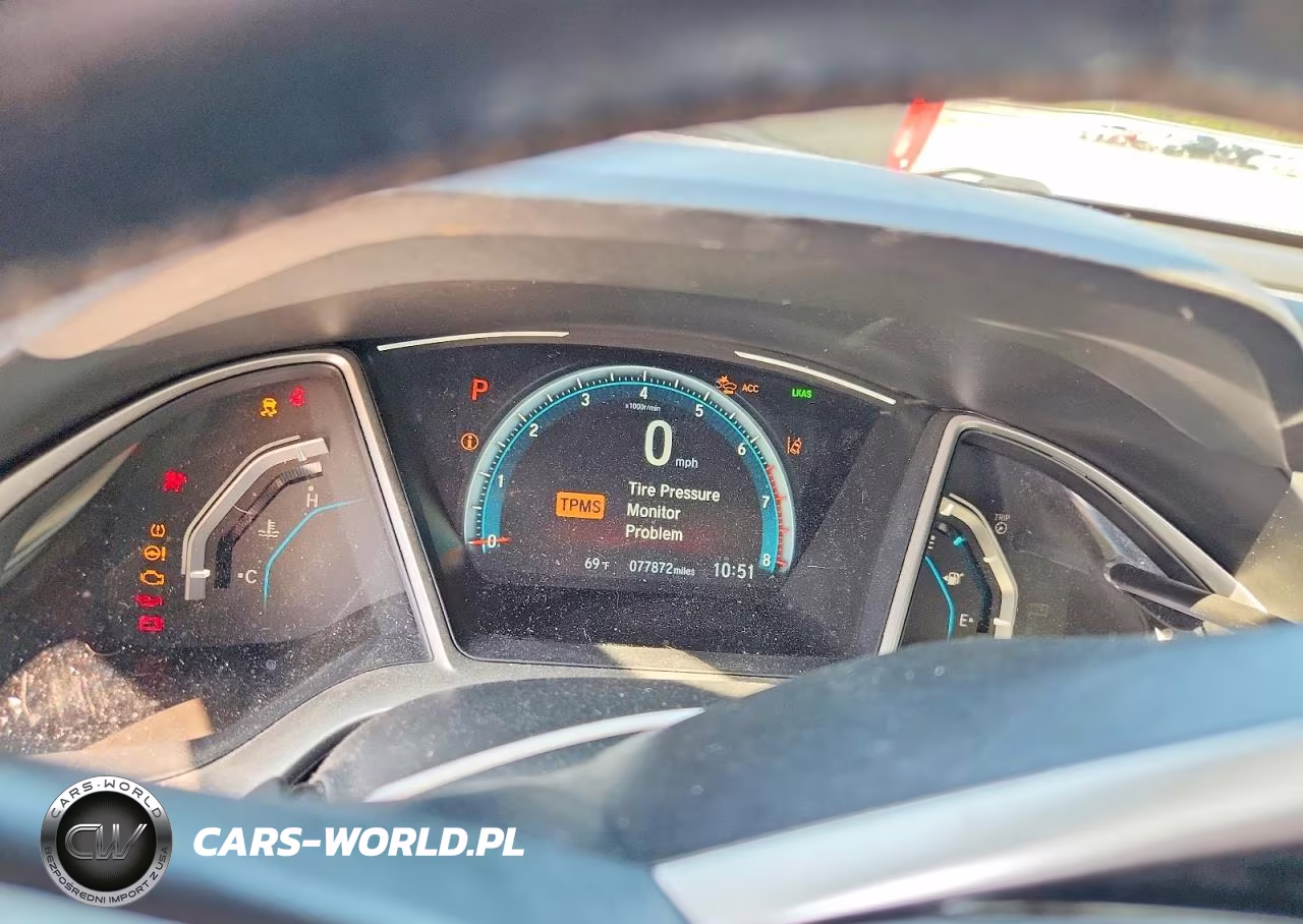 2019 Honda Civic Ex VIN:19XFC1F33KE202768 - 9