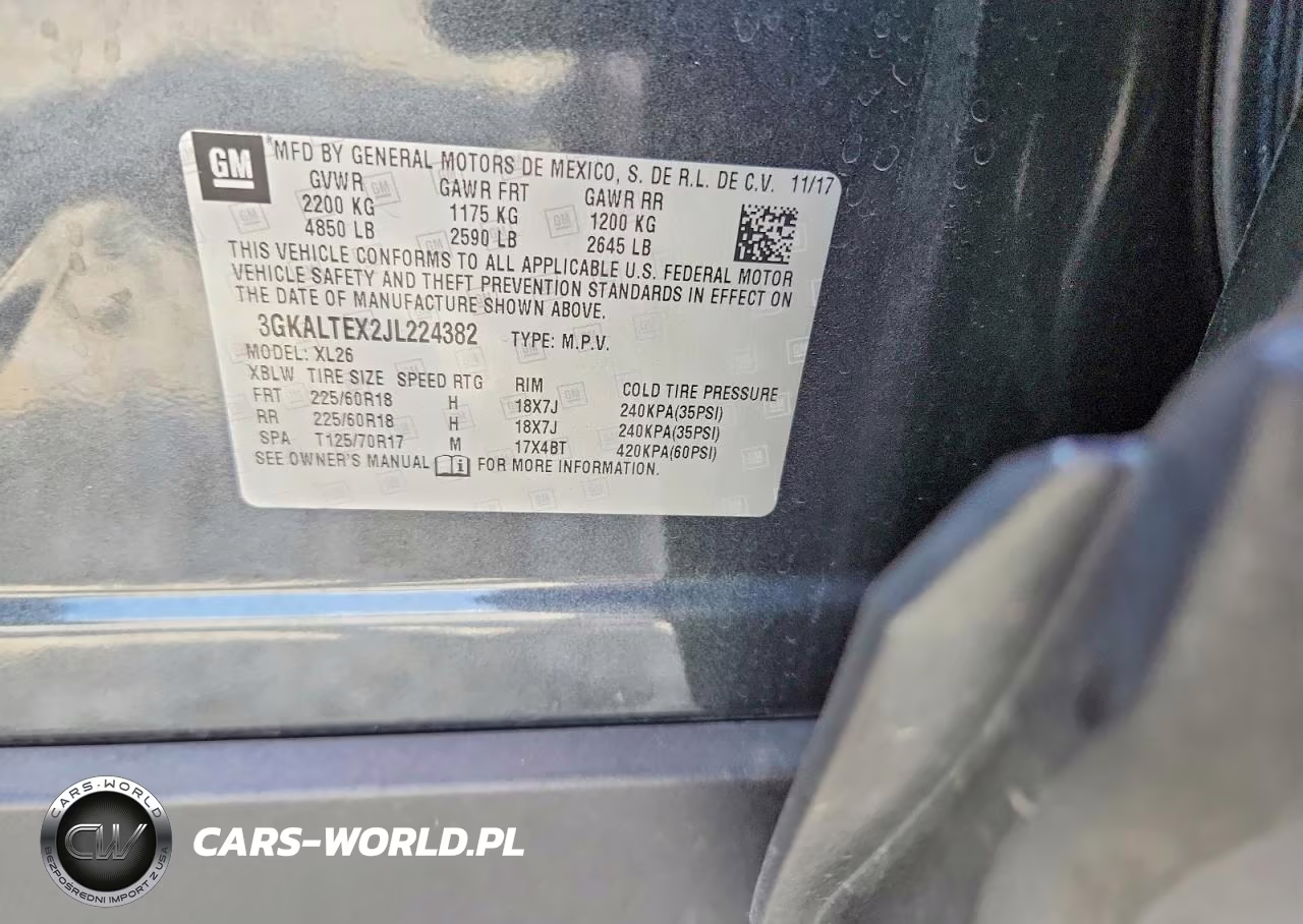 2018 GMC Terrain Sle VIN:3GKALTEX2JL224382 - 13