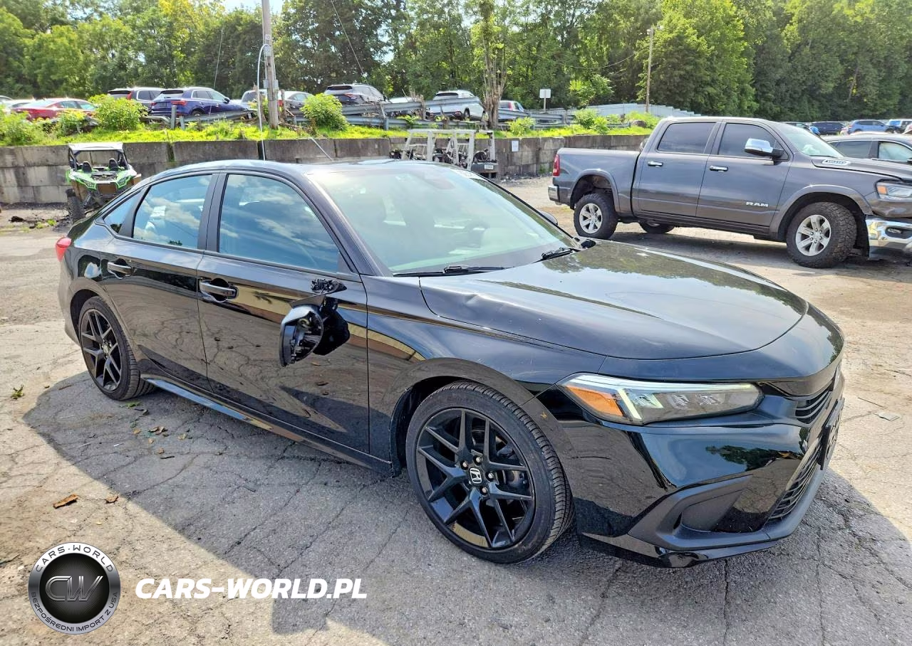 2022 Honda Civic Sport VIN:2HGFE2F59NH507624 - 4