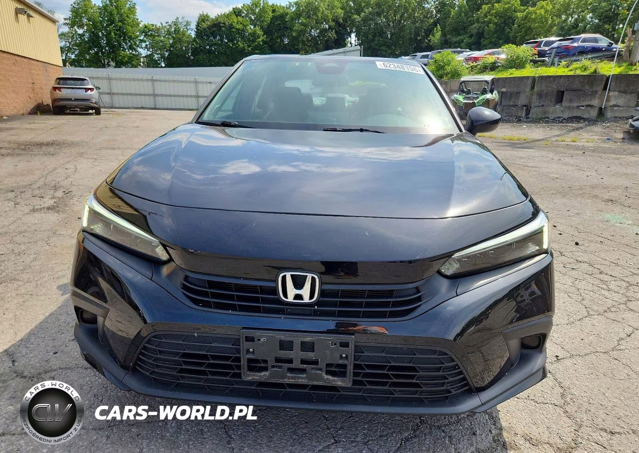 2022 Honda Civic Sport VIN:2HGFE2F59NH507624 - 5