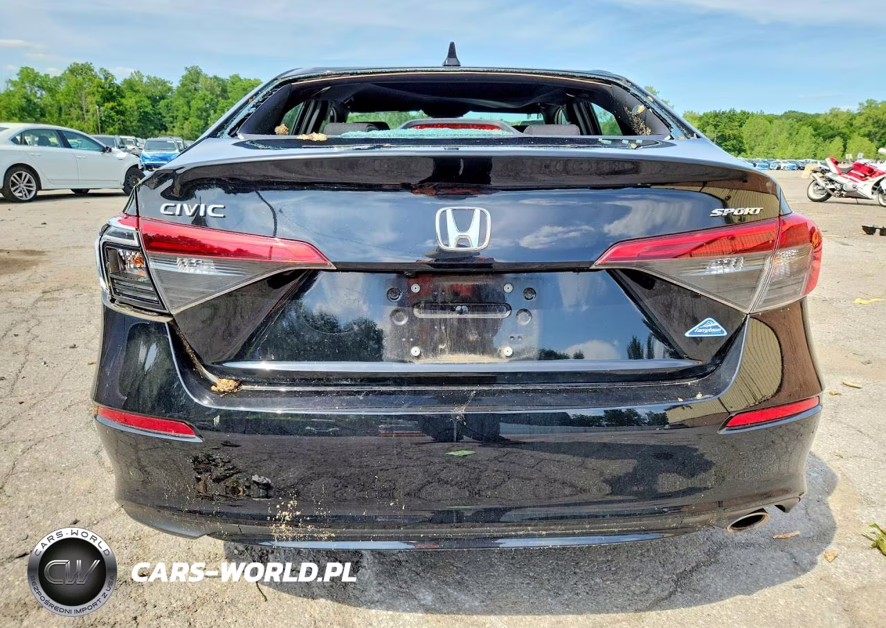 2022 Honda Civic Sport VIN:2HGFE2F59NH507624 - 6