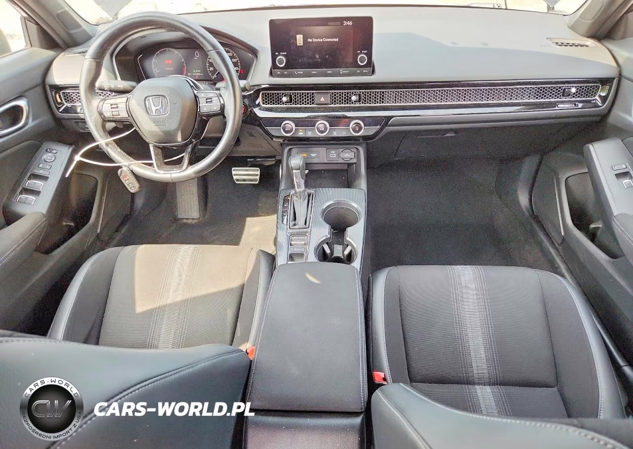 2022 Honda Civic Sport VIN:2HGFE2F59NH507624 - 8