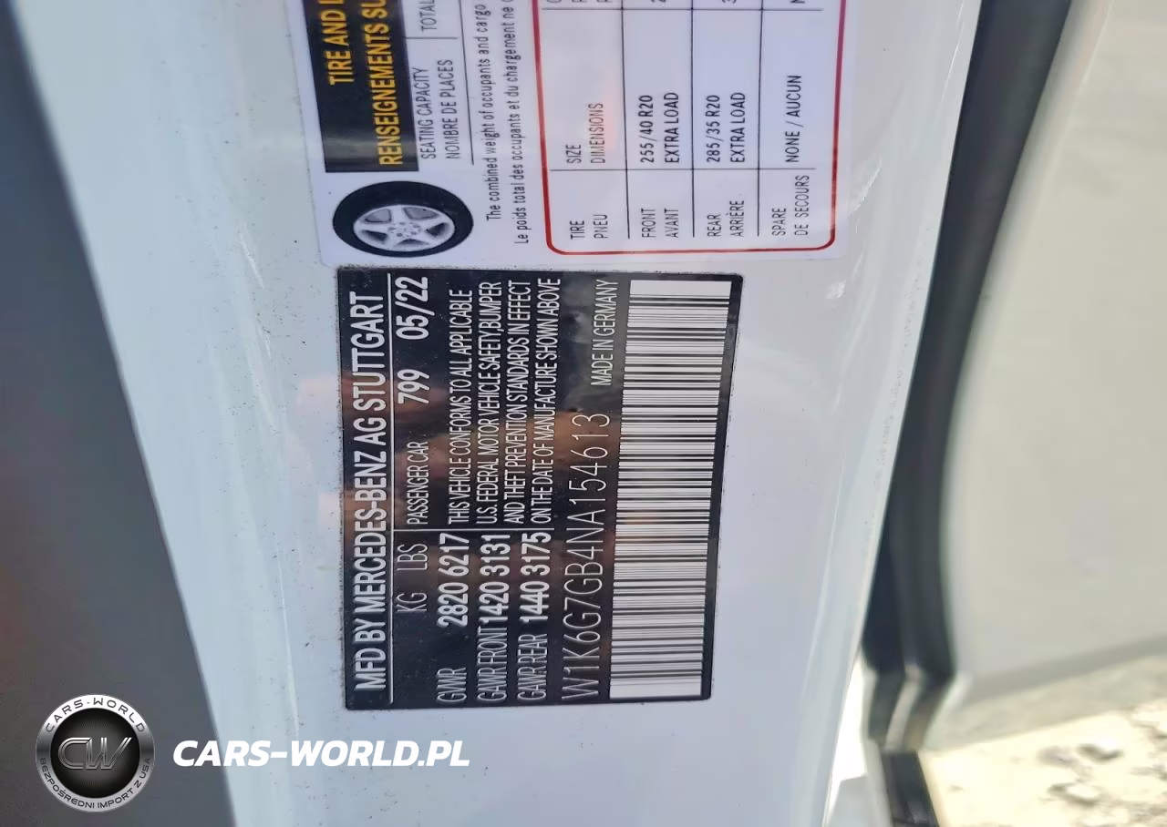 2022 Mercedes-Benz S 580 4Matic VIN:W1K6G7GB4NA154613 - 13