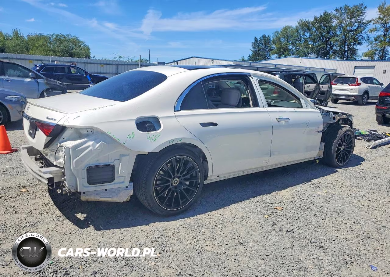 2022 Mercedes-Benz S 580 4Matic VIN:W1K6G7GB4NA154613 - 3