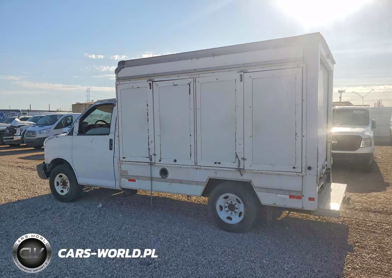 2010 GMC Savana Box Truck VIN:1GD1G2AA7A1154599 - 2
