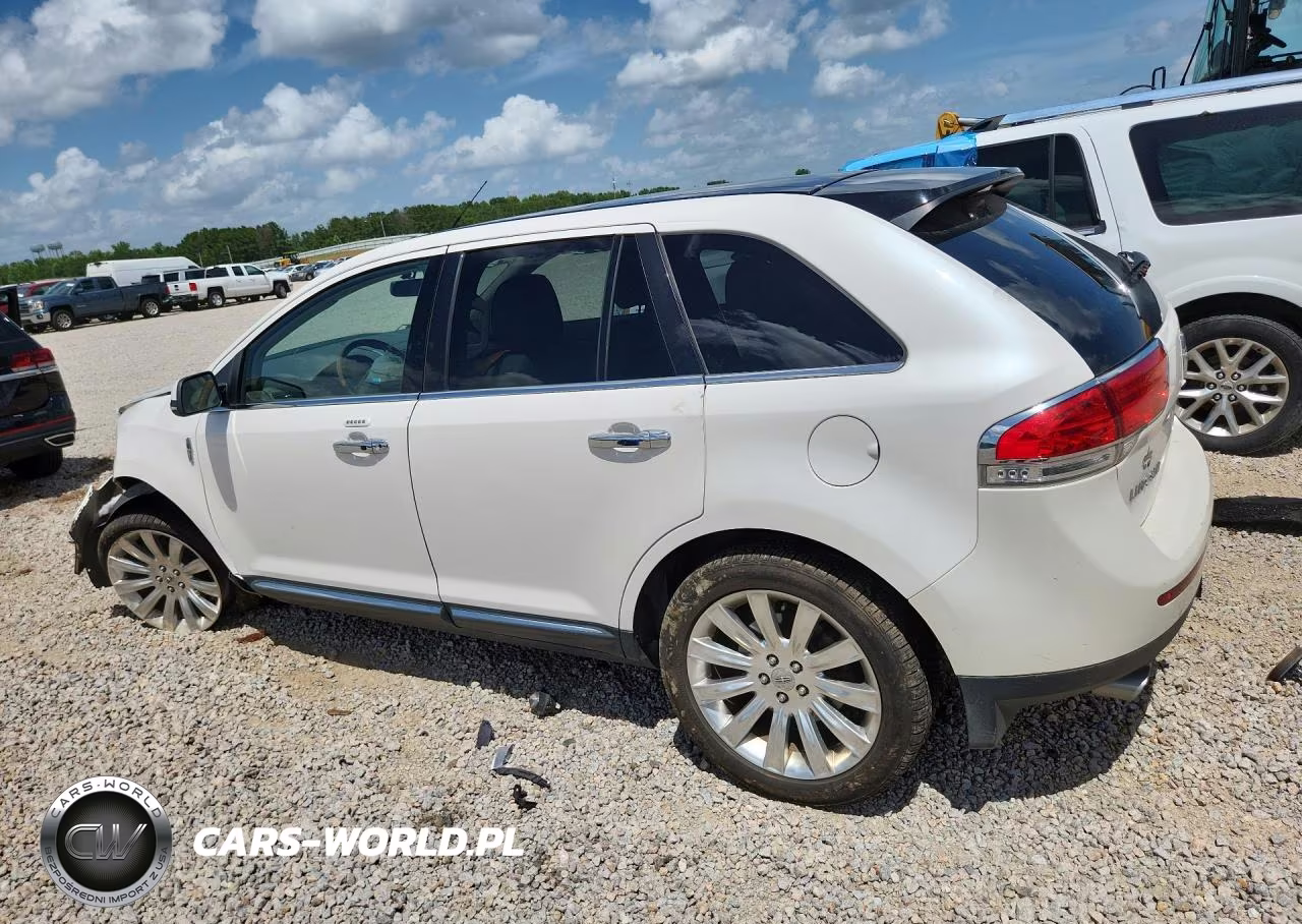 2012 Lincoln Mkx VIN:2LMDJ6JK0CBL16602 - 2