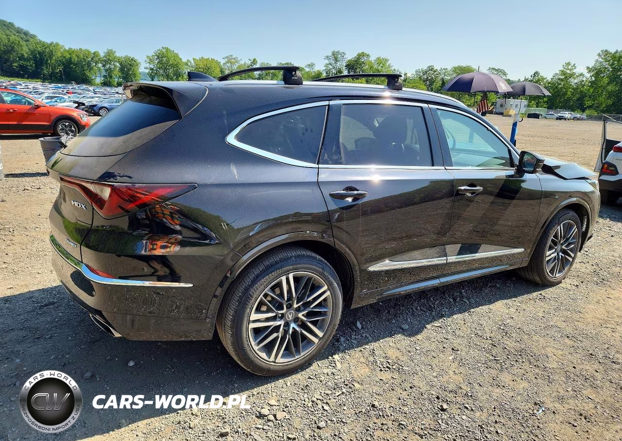 2025 Acura Mdx Advance VIN:5J8YE1H89SL016009 - 3