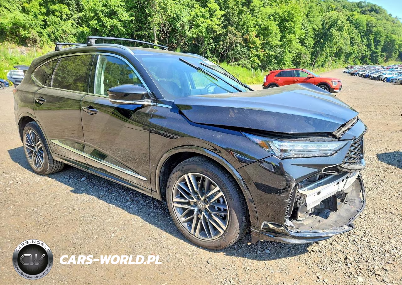 2025 Acura Mdx Advance VIN:5J8YE1H89SL016009 - 4