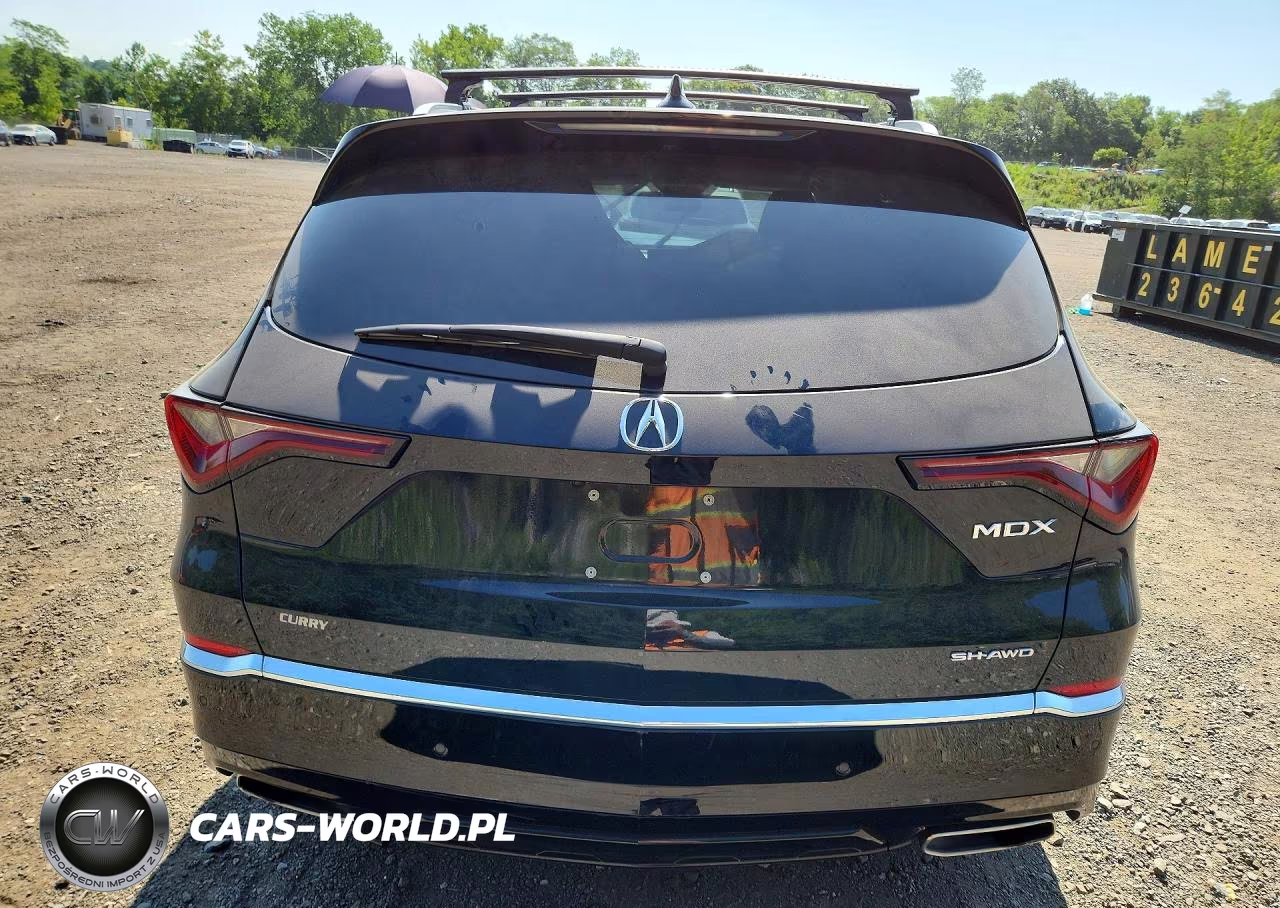 2025 Acura Mdx Advance VIN:5J8YE1H89SL016009 - 6