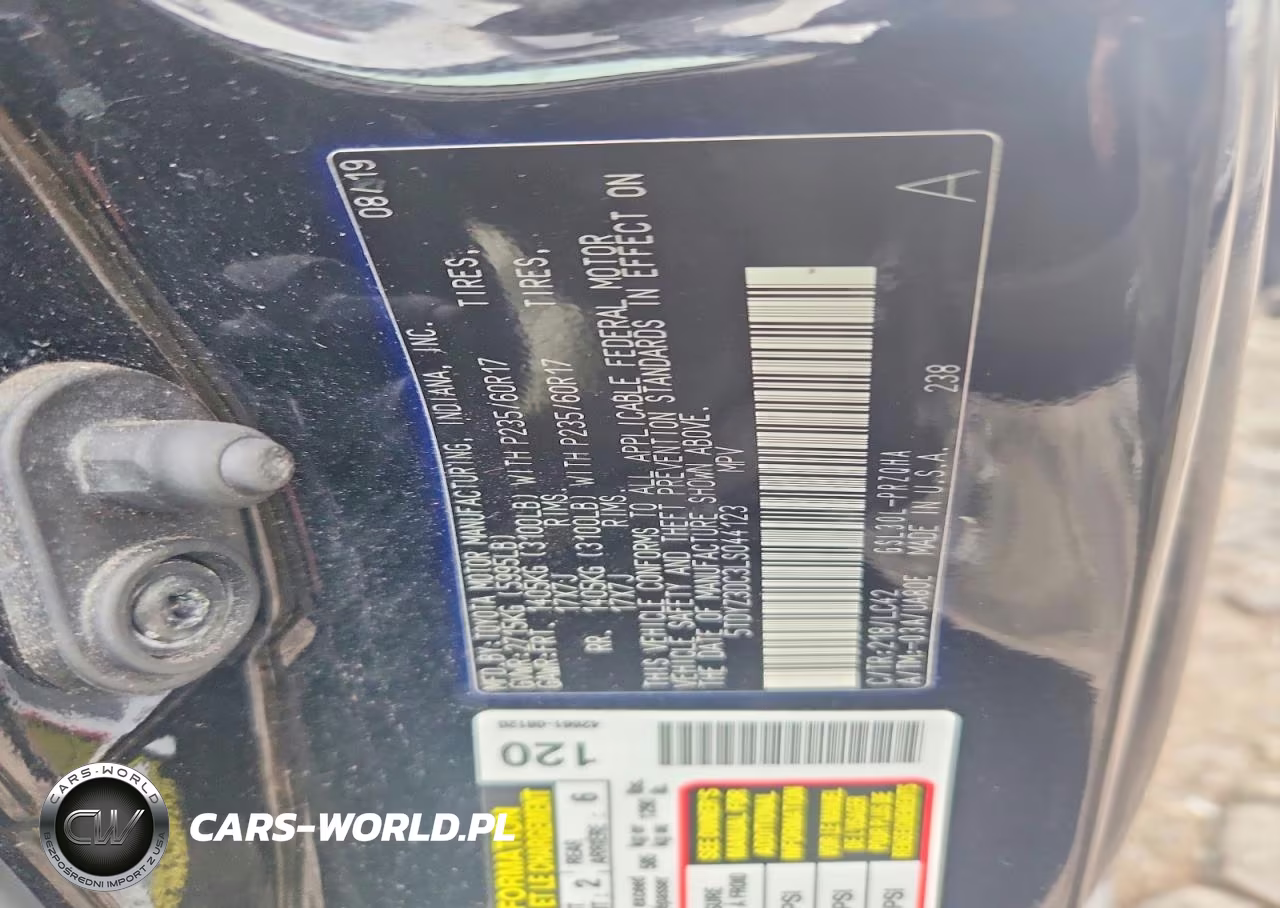 2020 Toyota Sienna Xle 8-Passenger VIN:5TDYZ3DC3LS044123 - 13