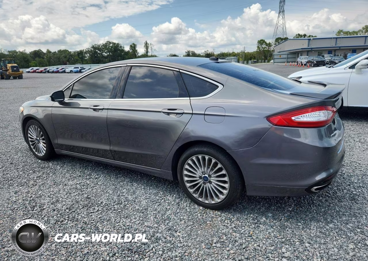 2014 Ford Fusion Titanium VIN:3FA6P0K96ER271370 - 2