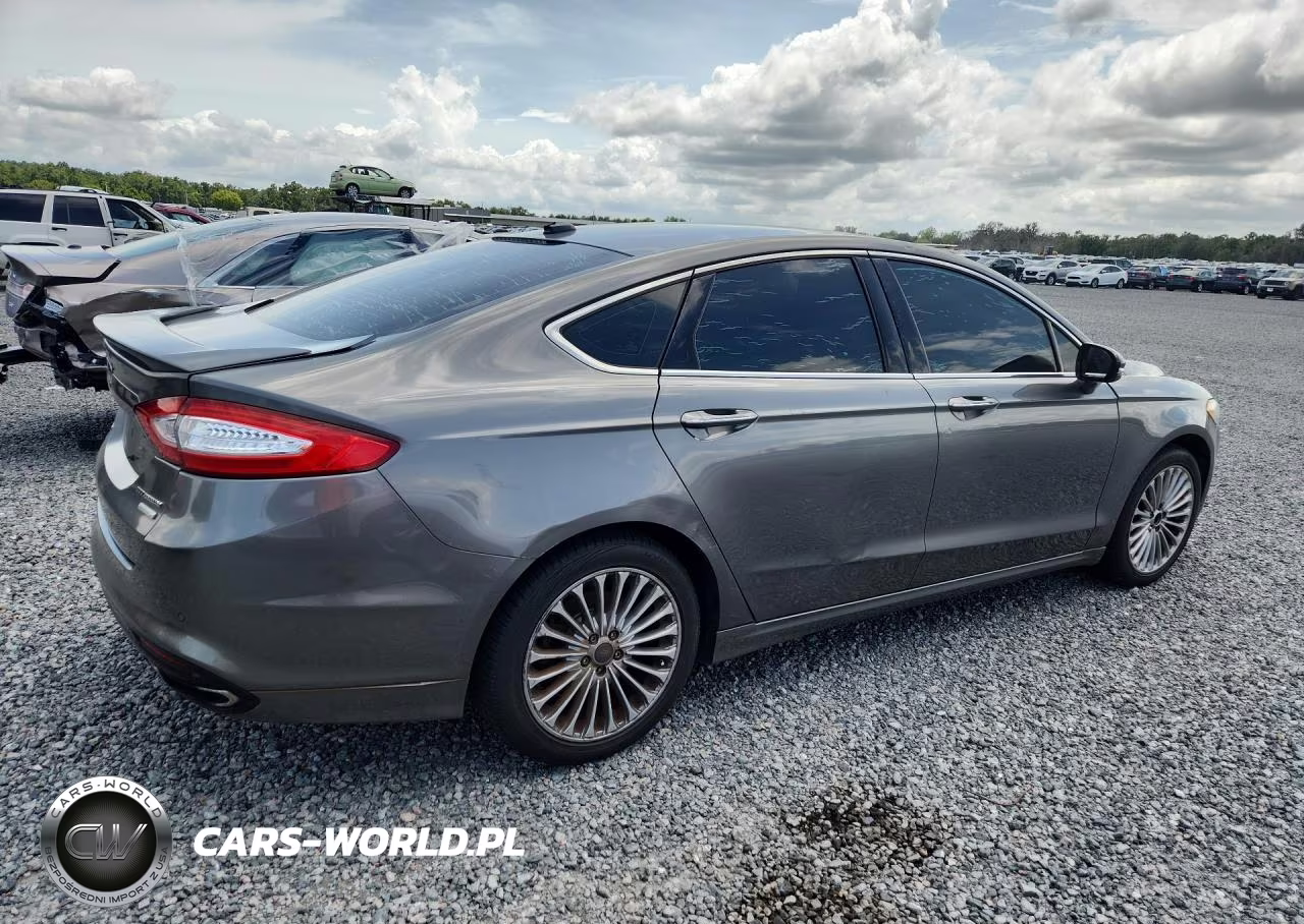 2014 Ford Fusion Titanium VIN:3FA6P0K96ER271370 - 3