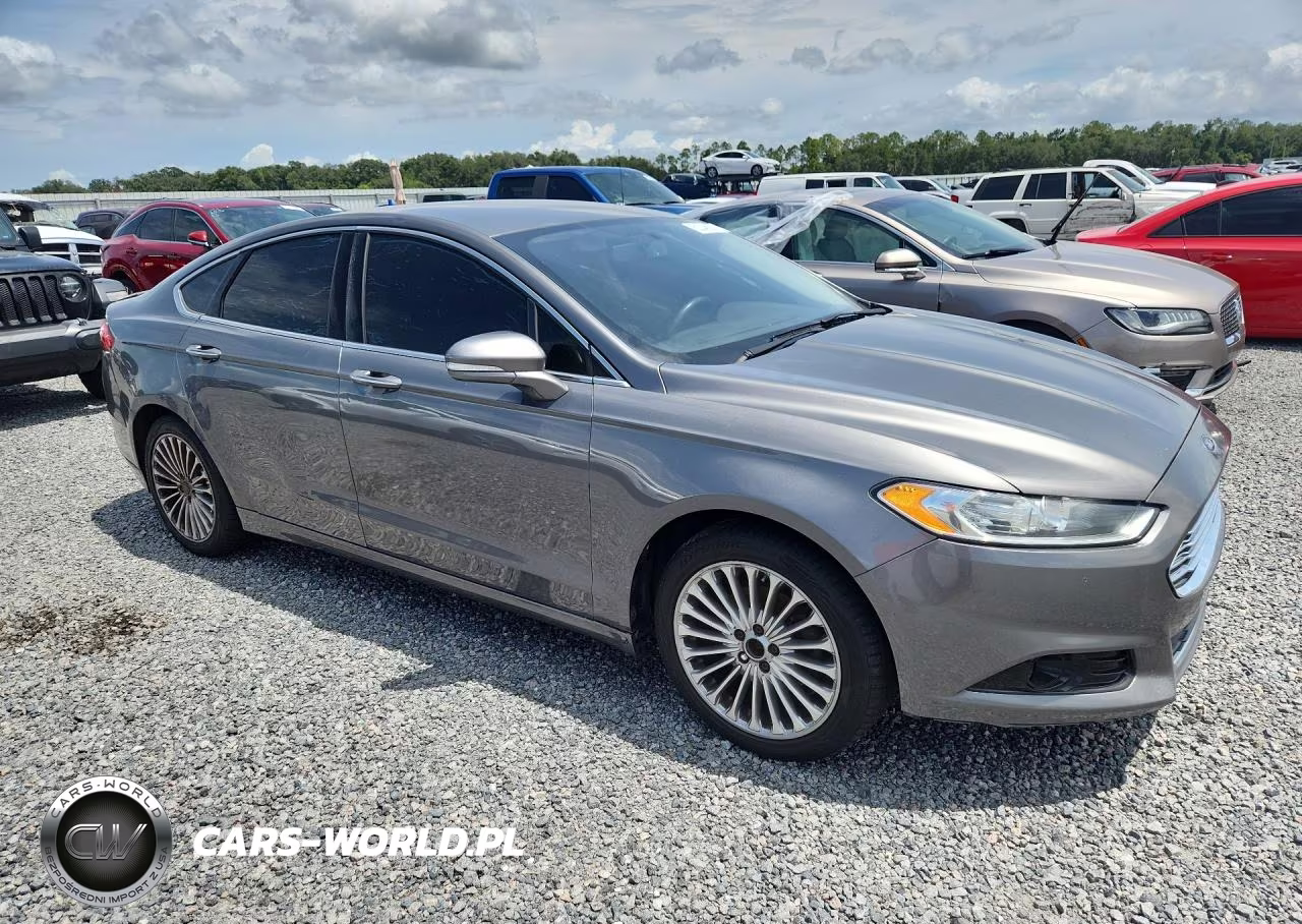 2014 Ford Fusion Titanium VIN:3FA6P0K96ER271370 - 4