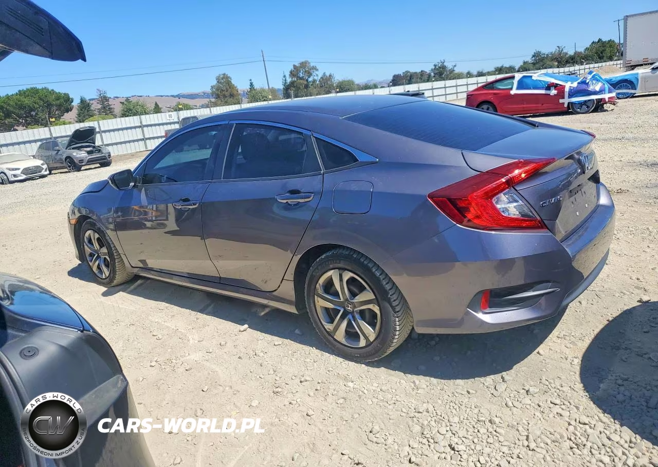 2017 Honda Civic Lx VIN:2HGFC2F55HH512507 - 2