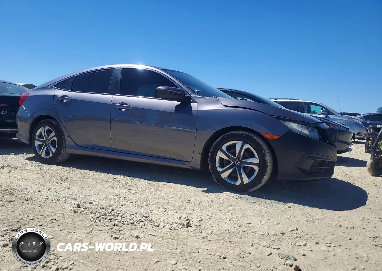 2017 Honda Civic Lx VIN:2HGFC2F55HH512507 - 4