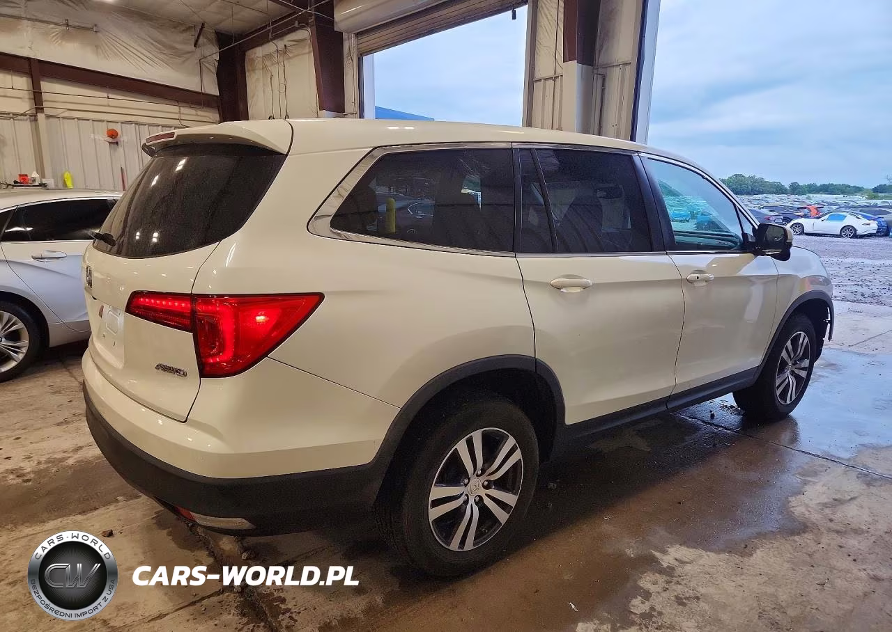 2017 Honda Pilot Exln VIN:5FNYF6H77HB026419 - 3