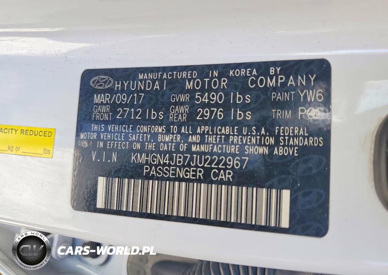 2018 Genesis G80 Sport VIN:KMHGN4JB7JU222967 - 12