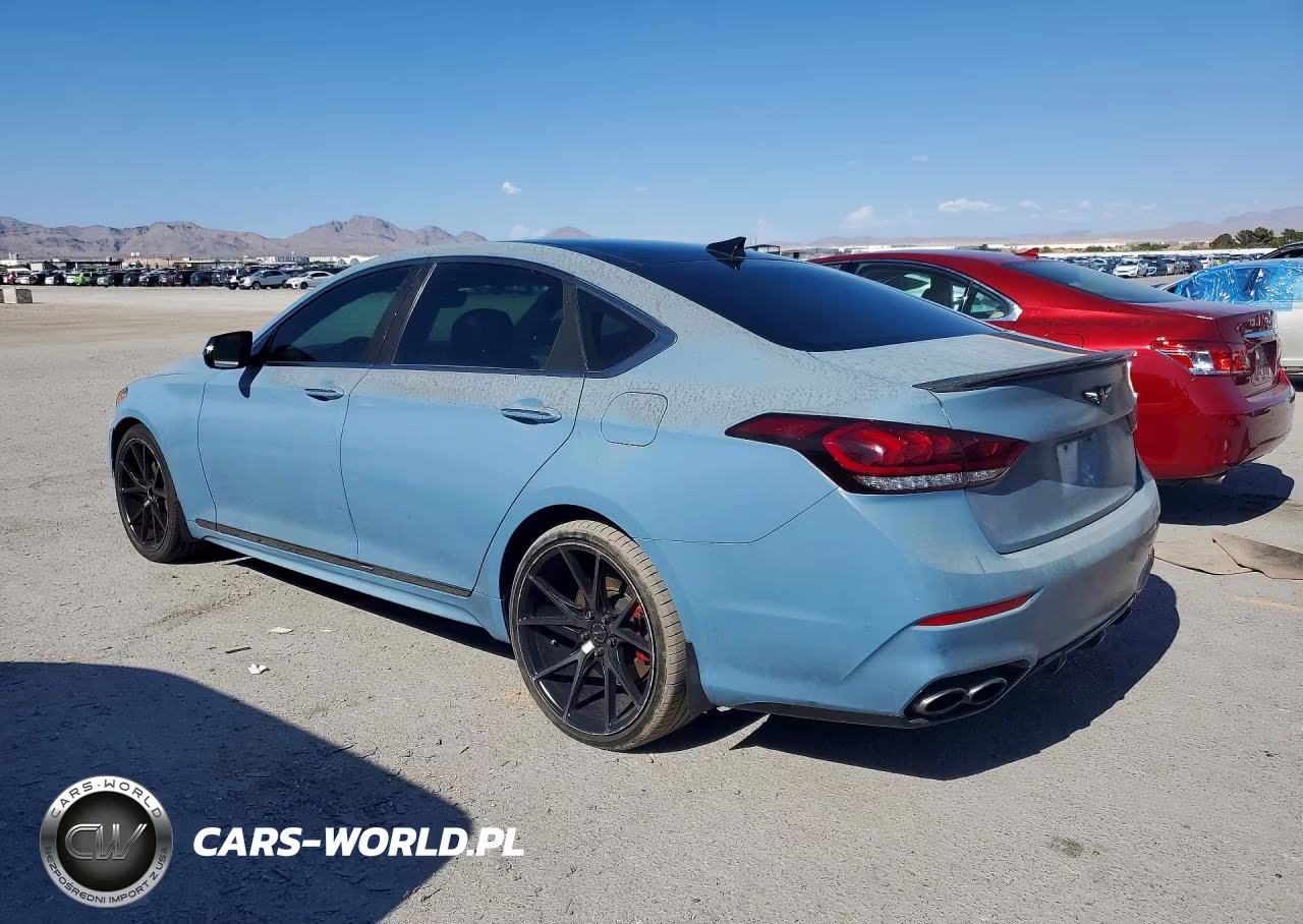 2018 Genesis G80 Sport VIN:KMHGN4JB7JU222967 - 2