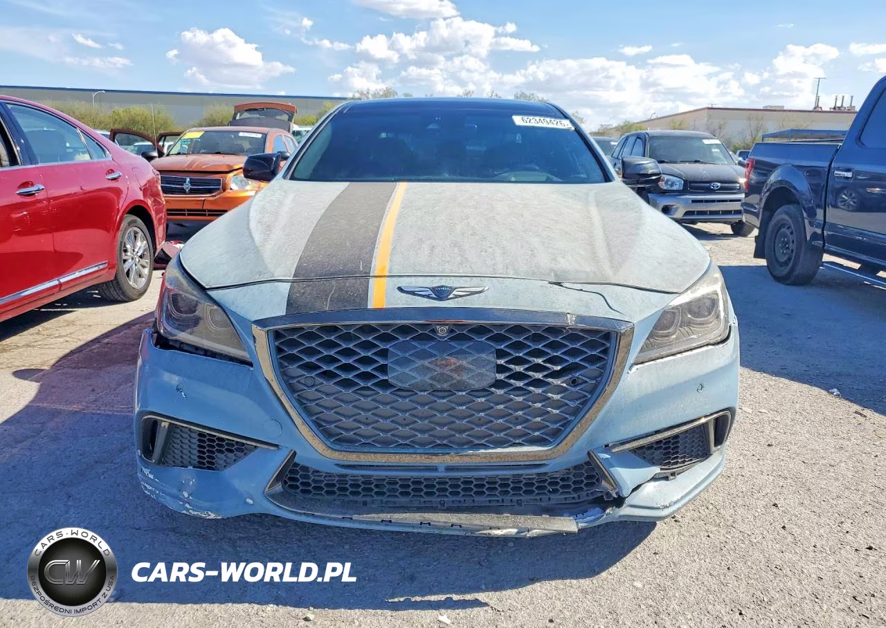 2018 Genesis G80 Sport VIN:KMHGN4JB7JU222967 - 5