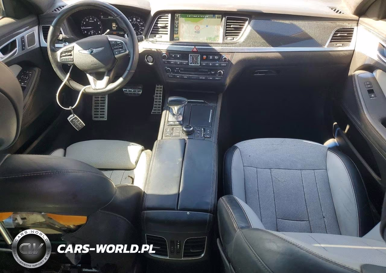 2018 Genesis G80 Sport VIN:KMHGN4JB7JU222967 - 8