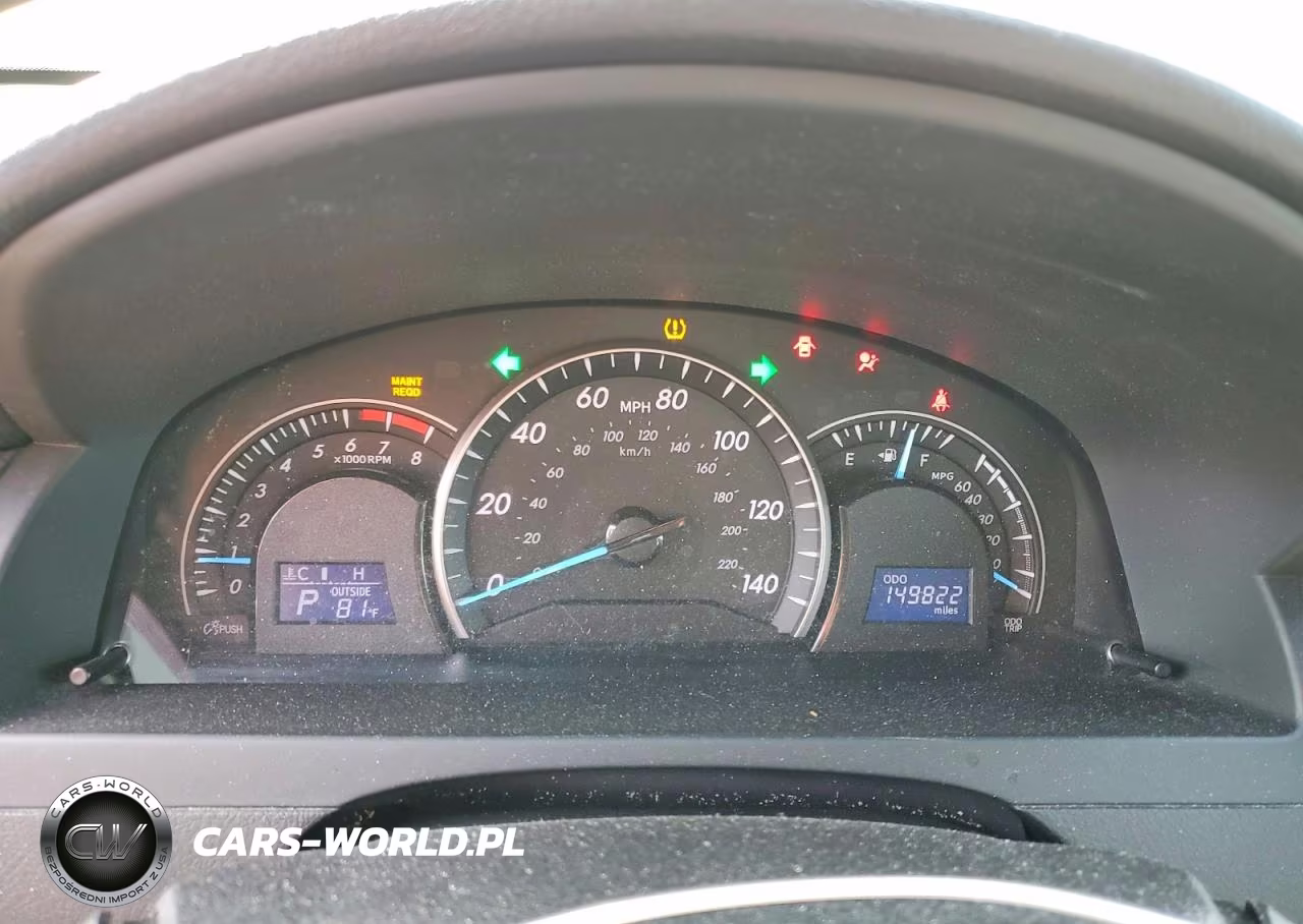 2012 Toyota Camry Le VIN:4T1BF1FK5CU027208 - 9