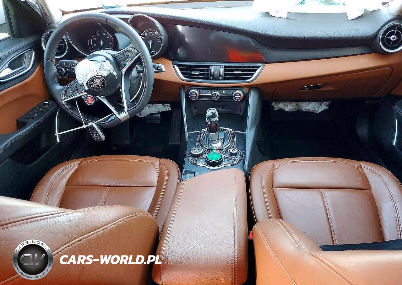 2018 Alfa Romeo Giulia Q4 VIN:ZARFAEDN1J7573529 - 8