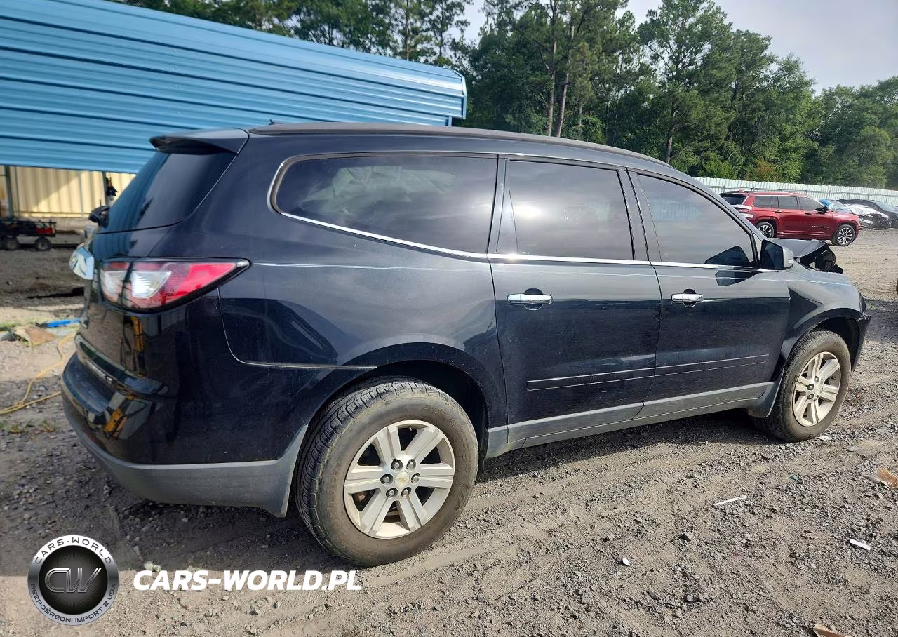 2013 Chevrolet Traverse Lt VIN:1GNKRJKD6DJ151596 - 3