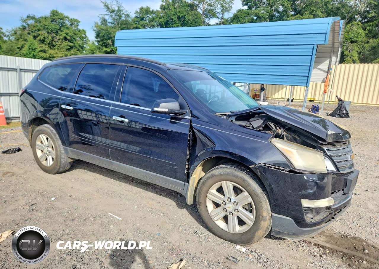 2013 Chevrolet Traverse Lt VIN:1GNKRJKD6DJ151596 - 4