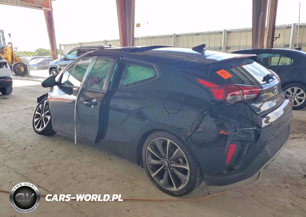 2020 Hyundai Veloster Base VIN:KMHTG6AF1LU029613 - 2