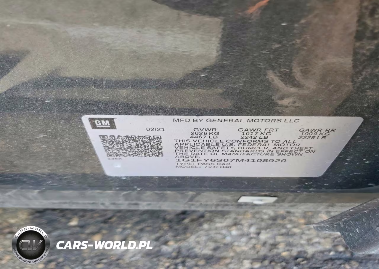 2021 Chevrolet Bolt Ev Lt VIN:1G1FY6S07M4108920 - 12