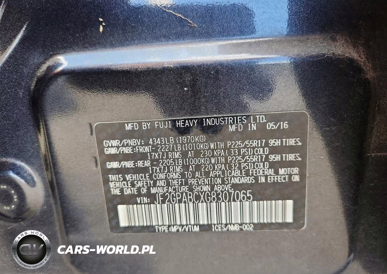 2016 Subaru Crosstrek Premium VIN:JF2GPABCXG8307065 - 13