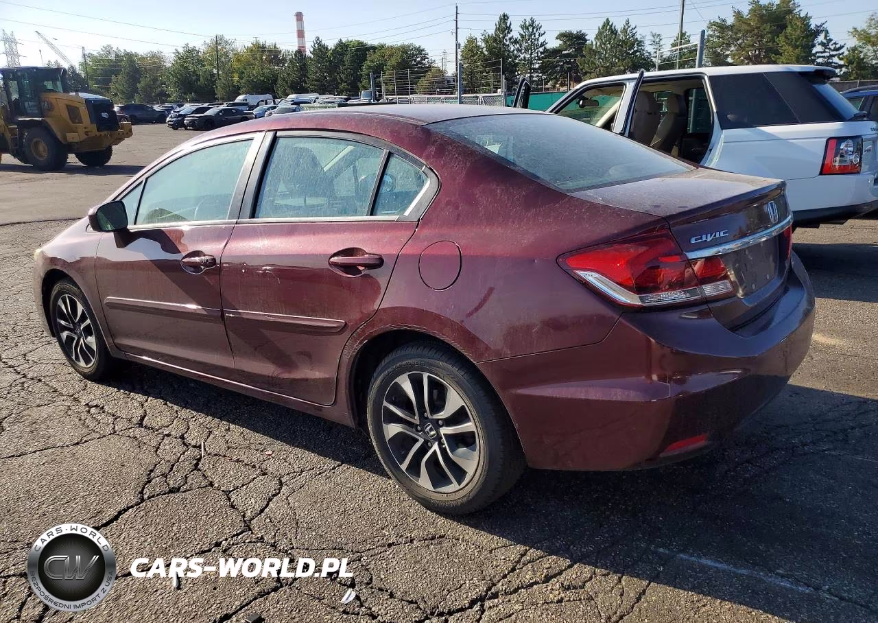 2014 Honda Civic Ex VIN:19XFB2F82EE072409 - 2