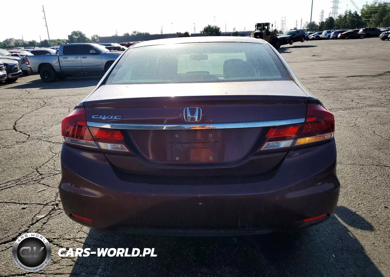 2014 Honda Civic Ex VIN:19XFB2F82EE072409 - 6