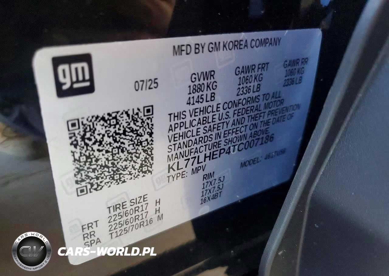 2026 Chevrolet Trax 1Lt VIN:KL77LHEP4TC007186 - 12