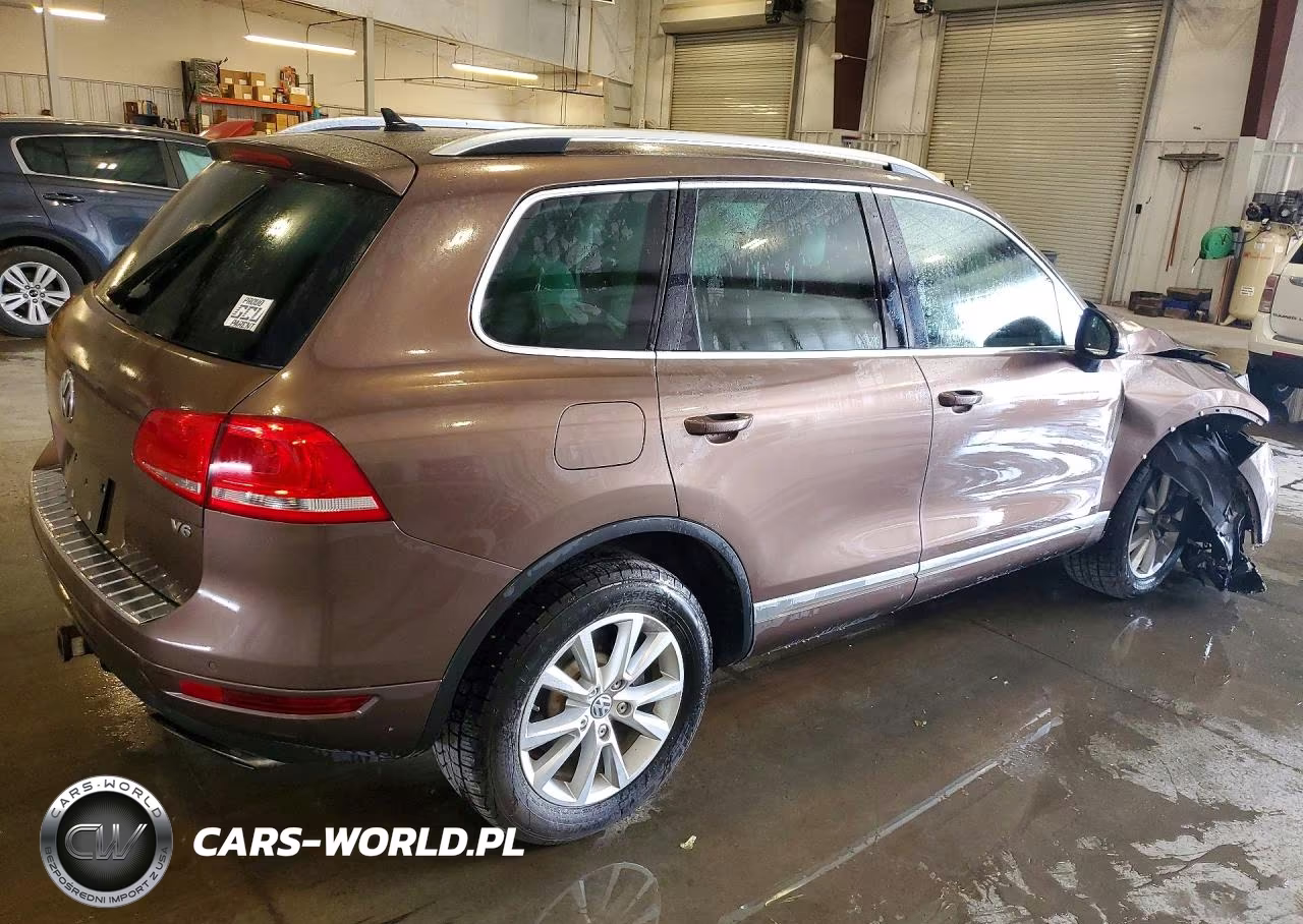 2012 Volkswagen Touareg V6 VIN:WVGFF9BP6CD001203 - 3
