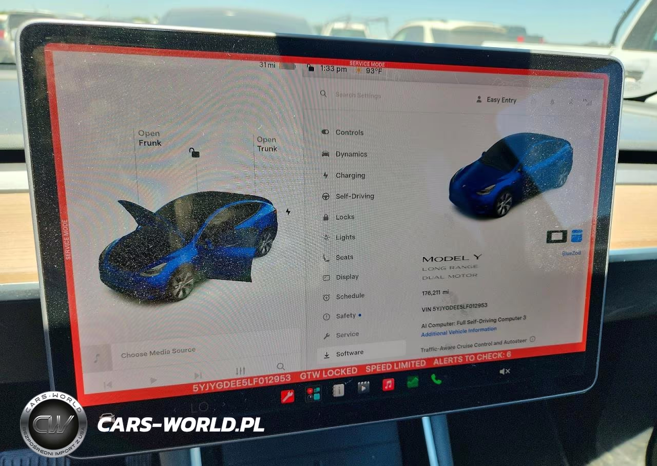 2020 Tesla Model Y VIN:5YJYGDEE5LF012953 - 9